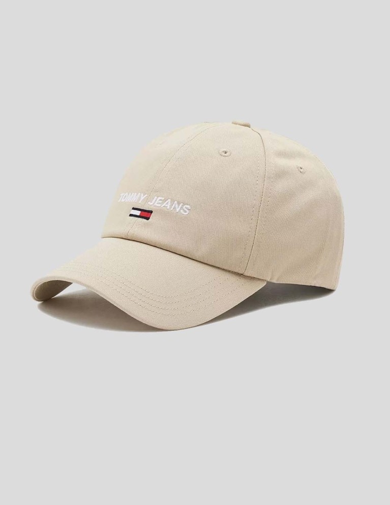 TOMMY JEANS cappello sportivo in pietra sbiancata